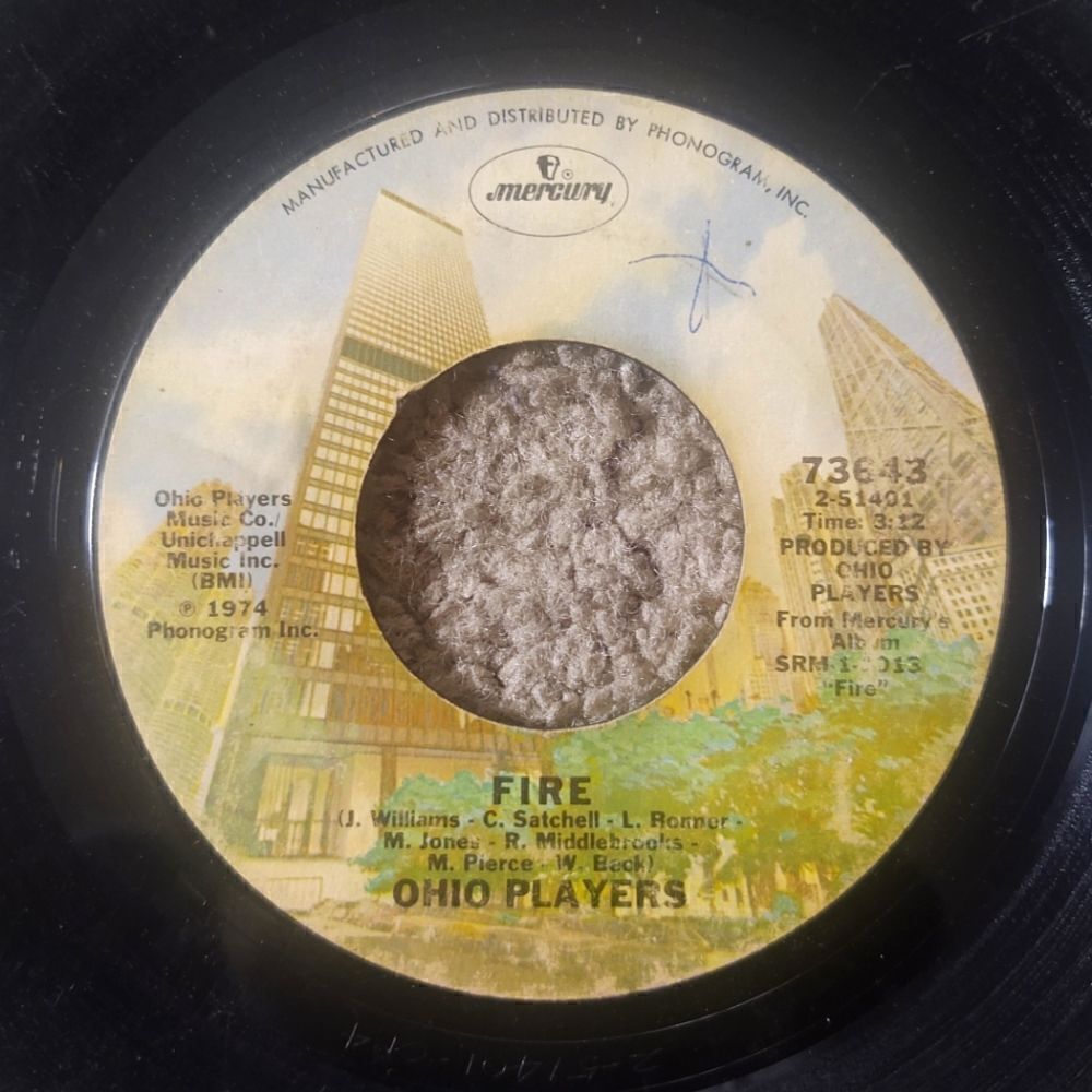 Ohio Players - FIRE/TOGETHER 45' Vinyl Record PRE-OWNED